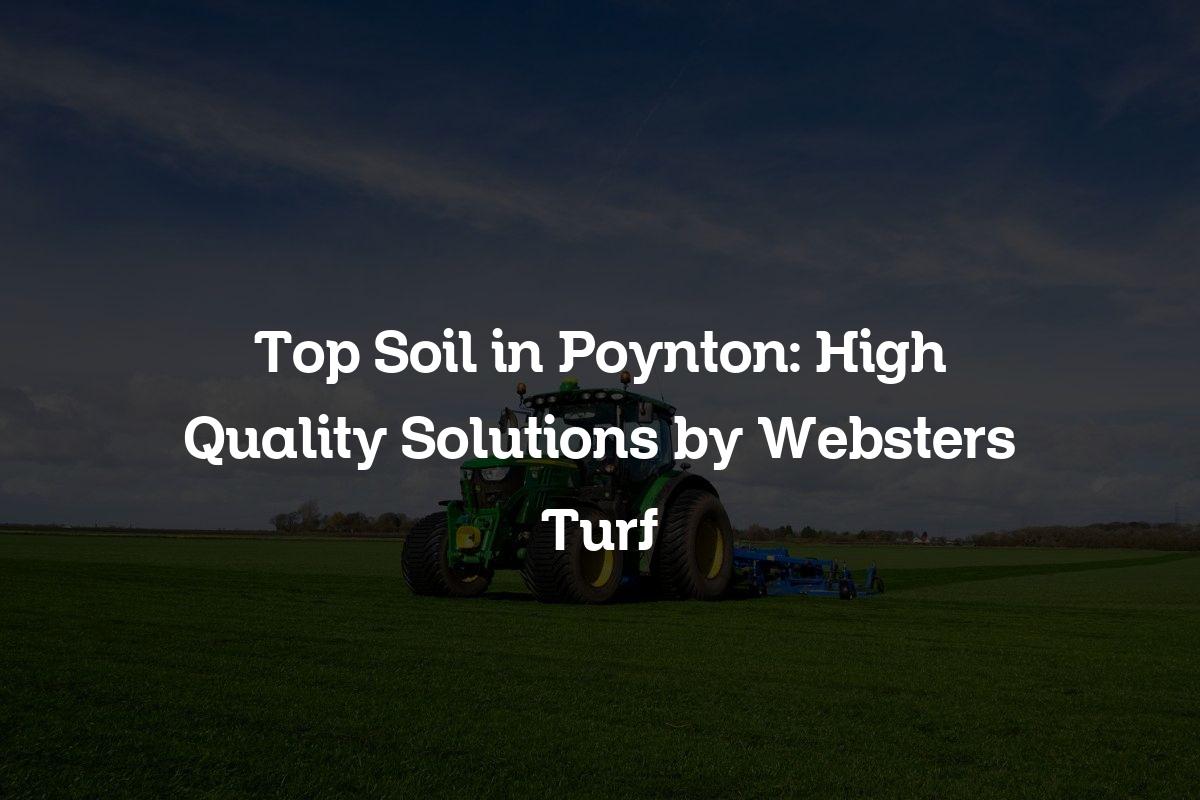 Top soil in Poynton
