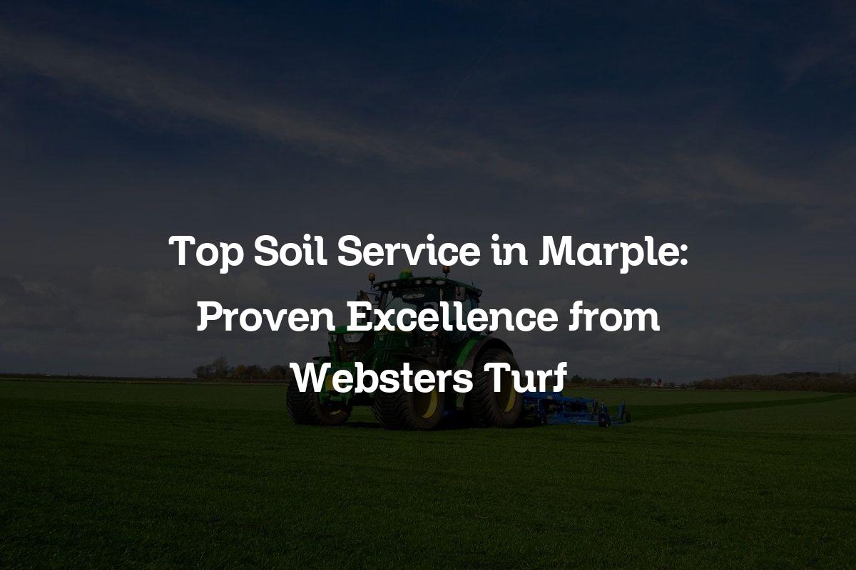 top soil service in Marple
