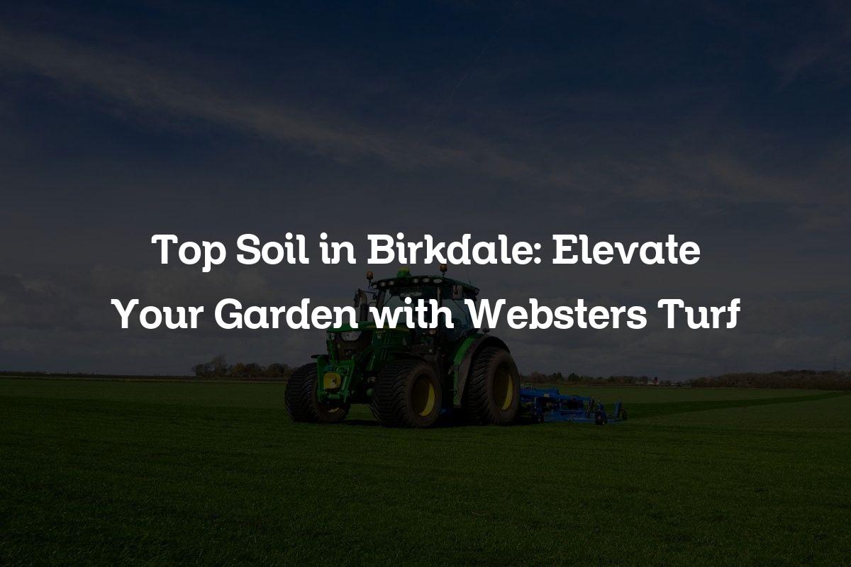 Top soil in Birkdale