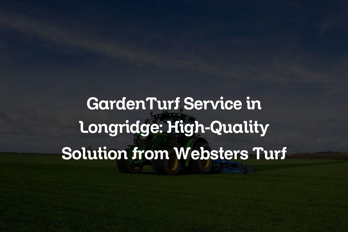 GardenTurf service in Longridge