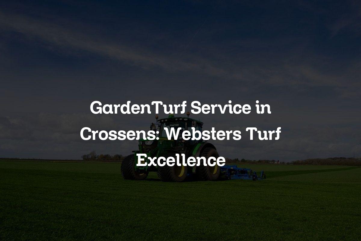 GardenTurf service in Crossens